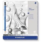 Staedtler Mars Lumograph Dereceli Kalem Karakalem Seti 20'li Metal Kutu (9b-9h)