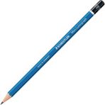 Staedtler Mars Lumograph HB Dereceli Resim Kalemi Mavi Renk ile Profesyonel Çizim İçin Uygun