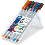 Staedtler SB6CS2 Triplus Color Naturel 6lı Keçeli Kalem