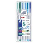 Staedtler SB6CS5 Triplus Color Okyanus 6lı Keçeli Kalem