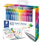 Staedtler Triplus Fineliner Kalem Seti 0.3 mm 60 RENK