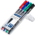 Staedtler & WizDesign 317 Lumocolor Permanent Marker M – Orta Uç (4, 6 Veya 8’li Set) - 0 - Siyah