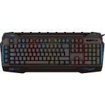 Stage Rgb Renk 4 Makro Fonksiyon Sese Duyarlı Işıklı Q Mik Çıkışlı Kablolu Oyuncu Klavyesi Kb-R63