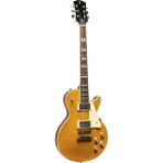 Stagg Les Paul Elektro Gitar Sel-Dlx Honey - Hardal - 1