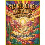 Stained Glass Landscape Pages: A Kaleidoscope of Natural Beauty