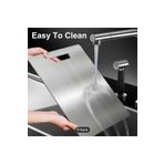 Stainless Art Dayanıklı Paslanma Çelik Ekmek Kesme Tahtası - Sebze Meyve ve Hediyelik Mutfak