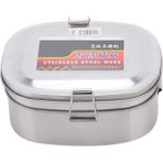 Stainless Steel Paslanmaz Çelikten Yapılmış Bento Travel Picnic Çift Katmanlı Xl Çift Katmanlı M (Yurt Dışından)