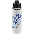 Stainless Steel Recharge Straw Bottle 24 Oz Unisex Beyaz Çelik Antrenman Suluk N.101.3805.110.24