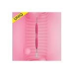 STALEKS "Gummy" UNIQ 11 TYPE 1 Silikon Saplı Tırnak Eti İtici (Dar Düz İtici + Halka)