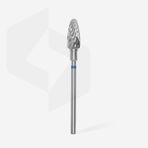 Staleks Matkap Uçları Mısır Tırnak Manikür Karbür Mısır Grit Mavi Akrilik Jel Polygel Çivi Shellac Sökücü 6/14mm FT90B060/14