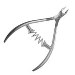 STALEKS Smart NS-30-5 tırnak derisi makası, paslanmaz çelik, spiral yay, bıçak uzunluğu 5 mm