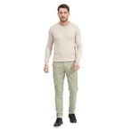 Stamati's Erkek Slim Fit Düz Pantolon, Yeşil, 30 Beden
