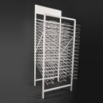 Stand Sergileme Fon Karton Standı 24'lı Beyaz Renk 50 x 70 cm Ölçülerinde Demonte Tasarım
