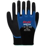 Standart İşçi Eldiveni, Nmf134, Mavi, 3/4 Nitril, Ce En 388/420, 4131A, No:10