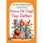 Standart Kılavuz Dik Çizgili Yazı Defteri (16x24 Ebat) Yeni Satır Aralıklarına Uygun