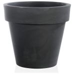 Standart One 40 Plastik Saksı Antrasit - - - --
