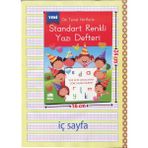 Standart Renkli Yazı Defteri - kollektif