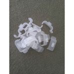 STANDART Stor ve Zebra Perde Plastik Korniş Aparatı 20 adet 3,7 cm dar kasa - Beyaz - Ekru
