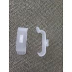 STANDART zebra ve stor perde geniş kasaya 4,5 cm uyumlu plastik korniş aparatı 20 adet - 10 - Açık Krem
