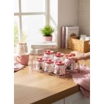 Standlı 6 Lı Baharatlık - Baharat Seti Takmı Rose