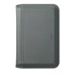 Standlı Magnetic Lyden Ds Vegan Deri Kartlık Kimlik/Ehliyet/Kredi Kartı Taşıyıcı Cüzdan Rfıd Koruma Ivory Lichengreen