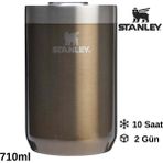 Stanley 0.35 Lt Kahverengi Kamp Bardağı Termos Kupa BPA İçermez Hafif ve Taşınabilir Yapı