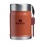 Stanley 0.40 lt Hammertone Clay Klasik Kaşıklı Paslanmaz Çelik Yemek Termosu