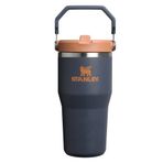 Stanley 0.60 lt 10-12044-047 Iceflow Flip Straw Tumbler Lacivert Pipetli Termos