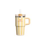 Stanley 14146903 The Quencher H2.0 Flowstate Butter Cabana Gloss Pipetli Termos 0,6 Litre
