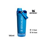 Stanley Activate Shaker 0,60 LT Termos Sporcu Matarası Toz Depolama Kapasiteli Matara MAVİ