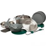 Stanley Adventure Çelik Kamp Pişirme Seti (19 Parça Set) 3,5 LT