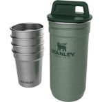 Stanley Adventure Çelik Shot Bardak Seti Paslanmaz Çelik Malzeme ile Dayanıklı ve Hafif - Yeşil