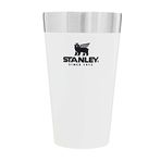 Stanley Adventure Stacking Pint Vakumlu Soğuk İçecek Bardağı, Beyaz (Polar), 0.47 Litre