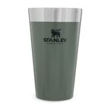 Stanley Adventure Stacking Pint Vakumlu Soğuk İçecek Bardağı, Yeşil (Hammertone Green), 0.47 Litre