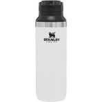 Stanley Adventure Switchback Termos Bardak 0,47 lt Çelik Malzeme ile Sıcak ve Soğuk Tutma - 470 ml - Beyaz