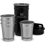 Stanley Adventure Termos Seti Siyah Çelik Shot Bardak ve Matara 500 gr BPA'sız Malzeme
