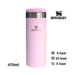 Stanley Aerolight™ Transit Mug 0.47L Pembe Plastik Termos Kupa Bardak Hafif ve Sızdırmaz Tasarım