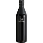 Stanley All Day Slim Soğuk Su Şişesi Termosu, Siyah, 0.60 Litre