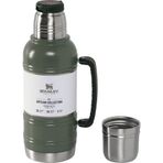 Stanley Artisan Paslanmaz Çelik Termos, Yeşil (Hammertone Green), 1 Litre