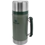 Stanley Classic 0,94 L Yeşil Termos Paslanmaz Çelik Malzeme ile Taşınabilir Kamp ve Outdoor Uyumlu - 940 ml