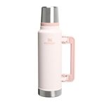 Stanley Classic Legendary Vakumlu Çelik Termos, 1.4 L, Pembe Kuvars (Rose Quartz)