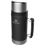 Stanley Classic Legendary Vakumlu Çelik Yemek Termosu, Mat Siyah, 0.94 Litre - Renkli
