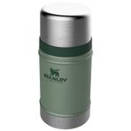 Stanley Classic Legendary Vakumlu Çelik Yemek Termosu, Yeşil (Hammertone Green), 0.7 Litre