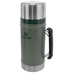 Stanley Classic Legendary Vakumlu Çelik Yemek Termosu, Yeşil (Hammertone Green), 0.94 Litre