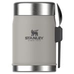 Stanley Classic Legendary Yemek Termosu, Gri (Ash), 0.4 Litre