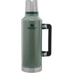 Stanley Classic Termos 2.3l Yeşil Çelik Malzeme ile Sızdırmaz Kapak ve 48 Saat Sıcak Tutma Süresi - 2,3 lt