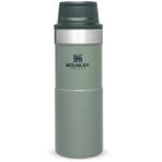 Stanley Classic Trigger-Action Travel Mug 0,35 ml Hammertone Yeşili Tek El Termos