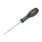 Stanley FatMax tornavida Pozidriv PZ0 75 mm Schwertlaenge, krom-vanadyum, ergonomik yumuşak saplı el 0 – 6, 0-65-335