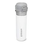 Stanley GO Quick Flip Paslanmaz Çelik Termos, Beyaz (Polar), 0.7 Litre