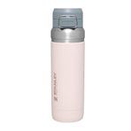Stanley GO Quick Flip Paslanmaz Çelik Termos, Pembe Kuvars (Rose Quartz), 1.06 Litre